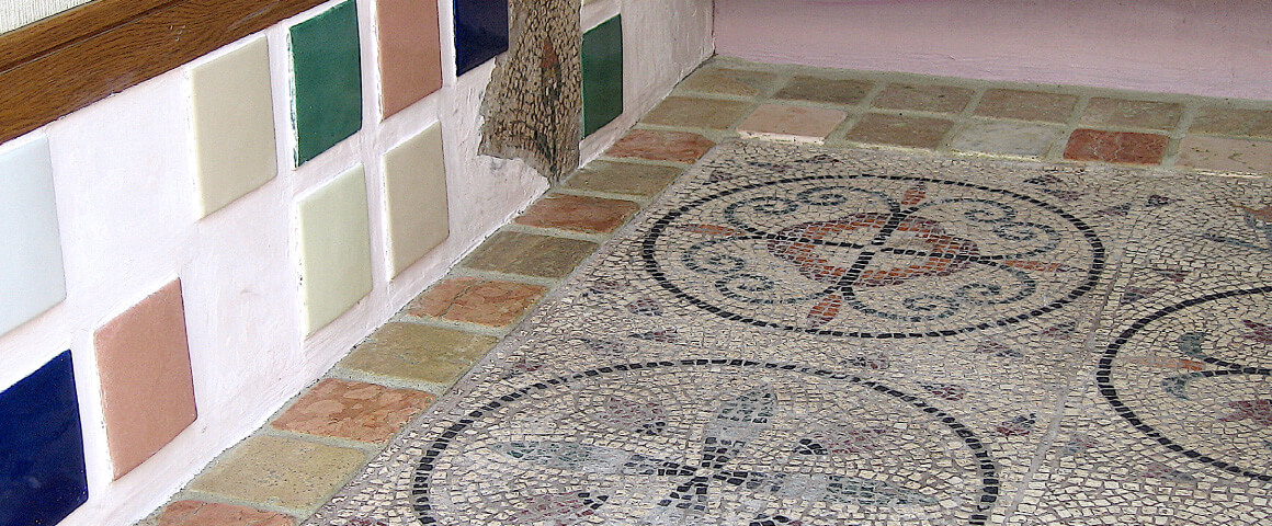 建築装飾・看板・表札・外壁装飾のモザイクアート