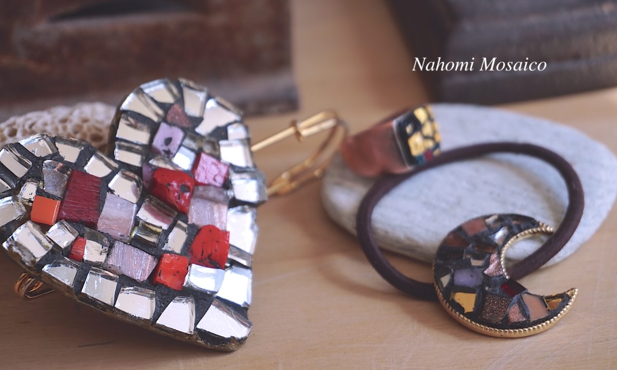 作ってみよう♡楽しいモザイクアートのアクセサリー制作♡GWから始まります！
