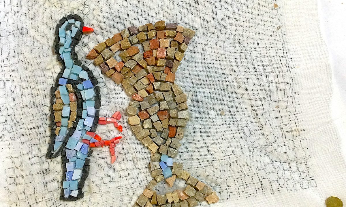 モザイクアート教室【初級後半〜中級】作品例