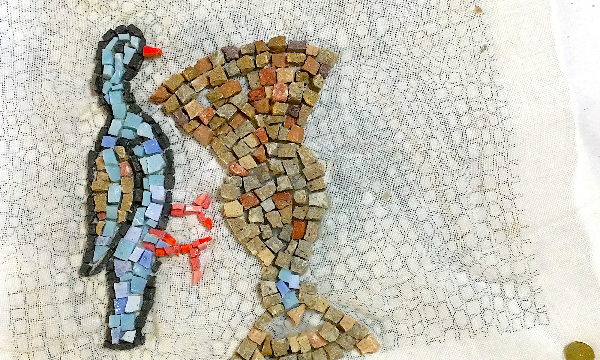 モザイクアート教室【初級後半〜中級】作品例