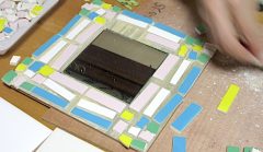 モザイクアート　トライアルコース　ナホミモザイコ 