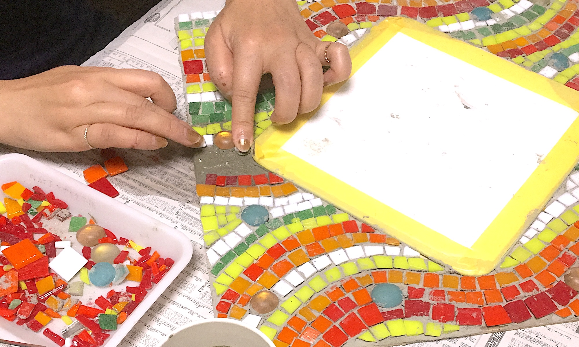 モザイクアート教室ご入会案内 （教室について）